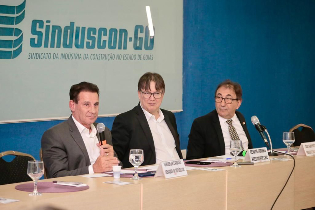 Senador Vanderlan Cardoso se reúne com Sinduscon e CBIC para discutir Reforma Tributária