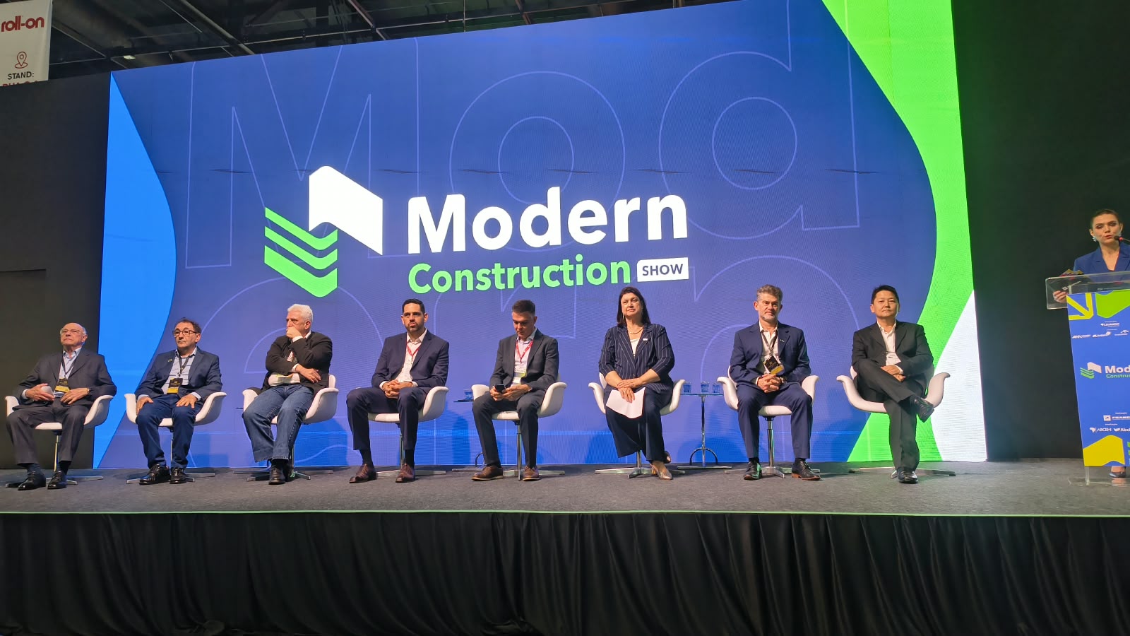 CEZAR MORTARI REPRESENTA CBIC E SINDUSCON-GO NA ABERTURA DO MODERN CONSTRUCTION SHOW 2026