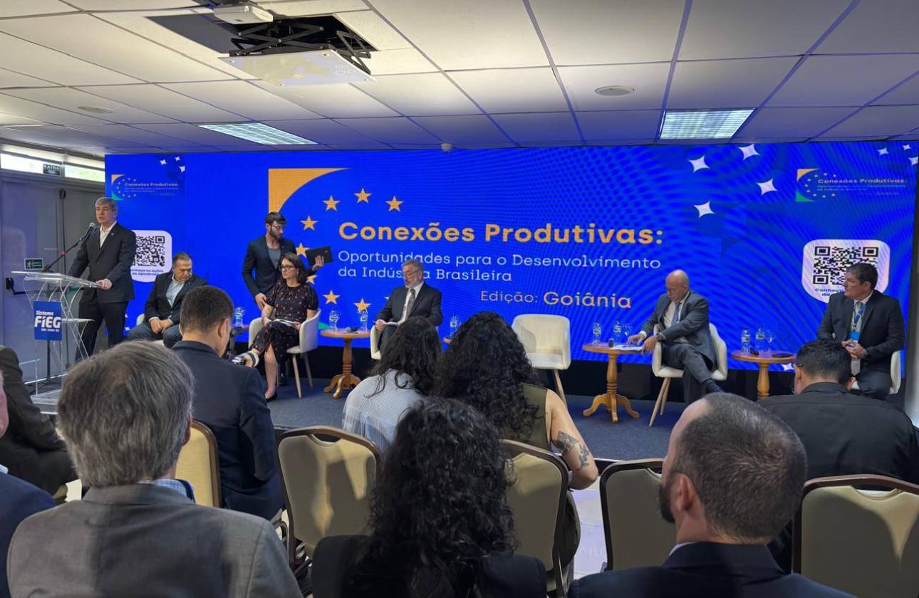 Sinduscon Goiás participa do Conexões Produtivas, realizado na sede da FIEG